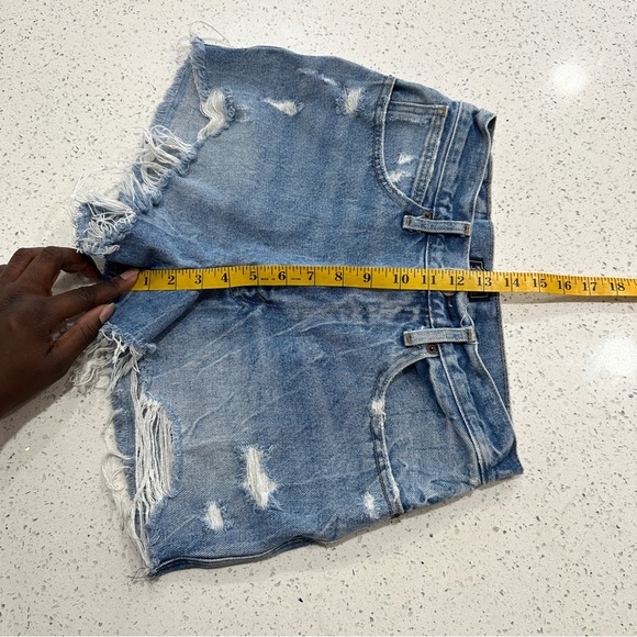 Abercrombie & Fitch Natural Rise Shorts sz 28 / 6 - Picture 7 of 10